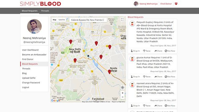 Blood Requests